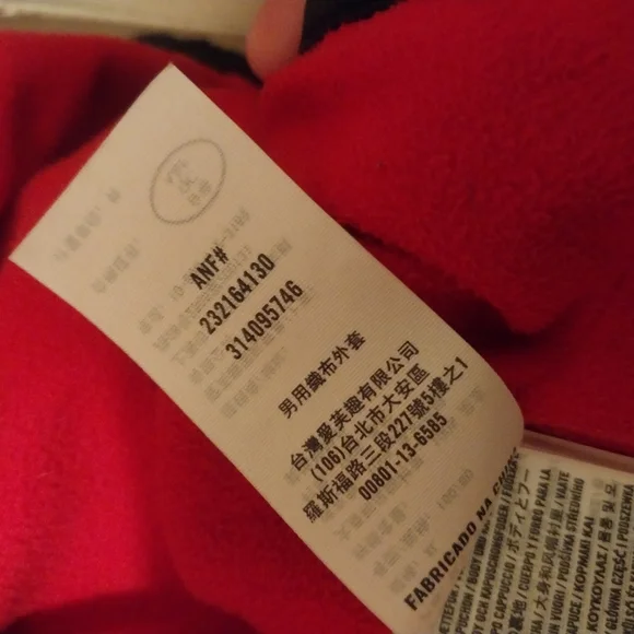 Abercrombie & Fitch Weather Warrior Winter Coat Size Youth XL  black / red - Picture 5 of 14